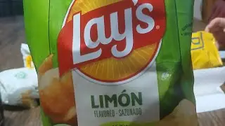 Lays. LIMON  potato  chip review