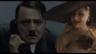 Hitler calls Alcina Dimitrescu (Resident Evil 8 Tall Vampire Lady)