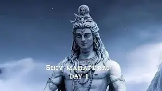 Shiv mahapuran day-1| FT- pujya pradyman ji