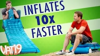 Air Mattress that Inflates in Seconds