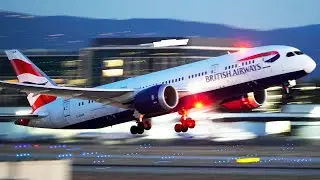 British Airways Boeing 787-8 at SJC