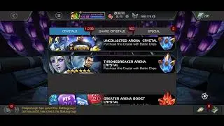 MCOC Marvel Contest of Champions. TB Arena Crystal Pulls.