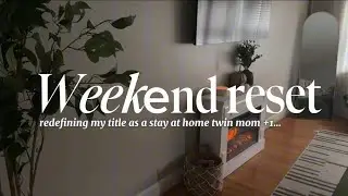 Mom Life Weekend Reset | SAHM of 3 Under 3, Burnout, Faith, and Finding Purpose Again ✨