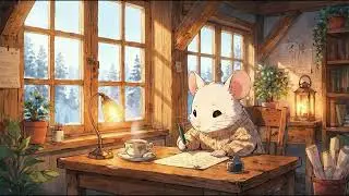 Morning LoFi for Focus & Writing &ndash; Soft Piano Beats | Cozy Animal LoFi