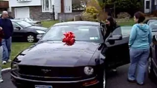 Caitlin's Mustang Surprise