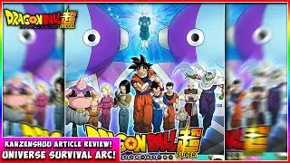 Dragon Ball Super | Universe Survival Arc Plot | Kanzenshuu Article Review!