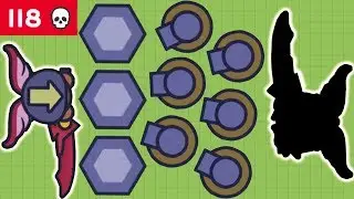 Moomoo.io - The Turret Defence (Moomoo.io Highlights, 118 Kills)