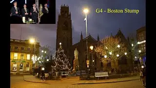G4 - Amazing Grace - Christmas By Candlelight' tour at 700+ year old Boston Stump - 2023 - Live