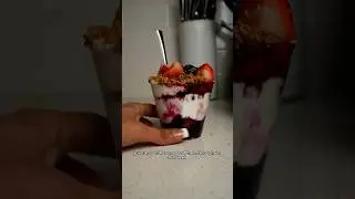 Berry Compote Granola Parfaits