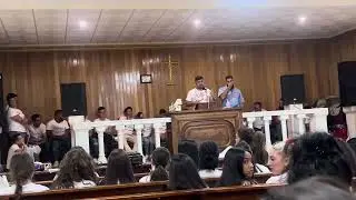 Iglesia de pedro Muñoz los jóvenes bautizados 🙌🏻🙏☺️♥️