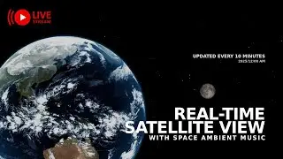 Gentle Earth Cloud Motion &mdash; GK-2A False Color Asia-Pacific scene live for Relaxation 🌌 141225 PM