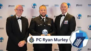 Police officer single-handedly apprehends two violent offenders - Police Bravery Awards 2023