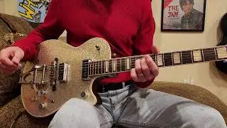 X (Billy Zoom):  Johnny Hit & Run Paulene (intro & solo only tutorial) Gretsch BZT 6129 Silver Jet