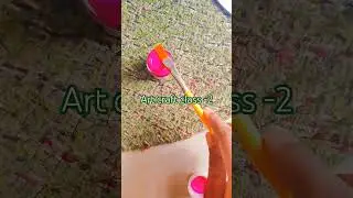 #Art craft class -2  .  Make balcony decor from waste box