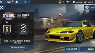 Nissan Silvia Spec R TIER S &bull; NFS: No Limits Underground Rivals Outlanders (Android/iOS)