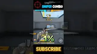 Sniper character combination 2024 🤩 | Best character skill for Sniper in free fire 🔥 |