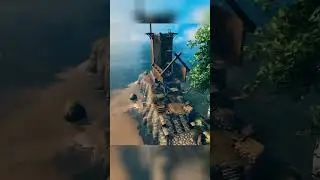 Stunning Aerial Time Lapse of a Valheim Coastal Village