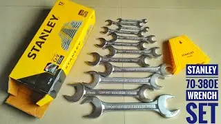 Набор рожковых ключей Stanley || Видео распаковки 70-380E