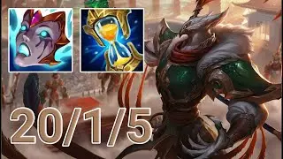 Azir Mid VS Tristana | KR Master Patch 13.10