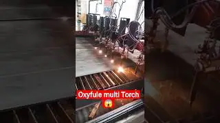 Oxyfule Multi Torch😱 || #oxyfule  #cncplasmacutting1 #shorts