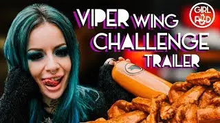 VIPER WING CHALLENGE || GIRL VS FOOD || REBECCA CROW || ORANGE BUFFALO || TRAILER