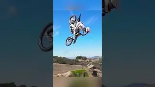 My First Backflip! (IT HURT) #moto #dirtbike