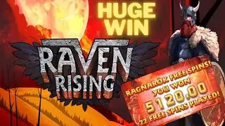 RAVEN RISING ⭐ NEW SLOT by QUICKSPIN 🏆 HUGE WIN 5120&euro;