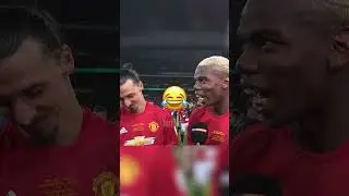 Zlatan Ibrahimovic Corrects Pogba! 😈😈