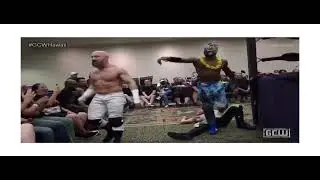 Aerial Van Go, 2 Tuff Tony, Caleb Konley & M-Dogg 20 Matt Cross vs Bob Squad - GCW Hawaiimania