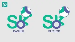 How to Convert Any Logo to Vector Graphic in Photopea | Vectorize Bitmap Tool Tutorial