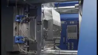 Two color toothbrush injection molding machine