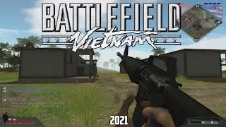 Battlefield Vietnam Multiplayer 2021 Saigon-1968 Gameplay ► 12 Players | 4K
