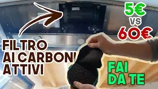 Sostituzione Filtro CAPPA CUCINA ai CARBONI ATTIVI