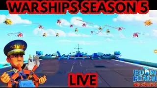 Boom Beach Warships | SEASON 5 KICKOFF LIVE!