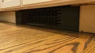 Krawitz kitchen kick toe heater noise