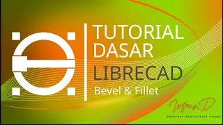 Librecad Tutorial || Bevel & Fillet
