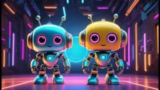 Little Robots Marching | Counting Song for Kids | Nursery Rhymes and Baby Songs