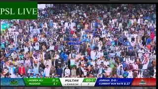 HBL PSL 2020 Live - Multan Sultans vs Karachi Kings - Match 10 - 28 Feb
