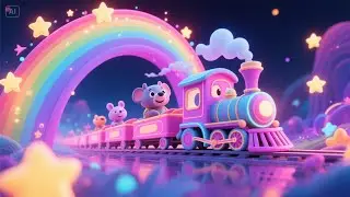 Zoom Zoom Goes the Animal Train | Fun Animal Sounds Song for Kids | Wild Ride Nursery Rhyme