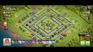 Experiment with new ground army 🔥💯 (clash of clans) #virel_video#trendingvideo#coc