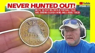 Never Hunted Out! | Plus, a Rare Token | Metal Detecting an Old Football Field | Minelab Manticore