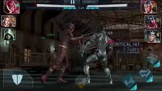 Injustice 2 mobile Arena 532k vs 819k