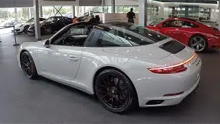 2017 Paint to Sample Fashion Grey Porsche 911 Targa 4 GTS 450 hp @ Porsche West Broward