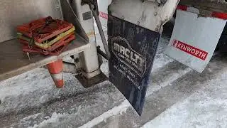 My poor frozen, dirty truck