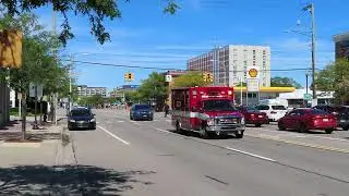 First Lady Jill Biden & motorcade leaving Royal Oak, Michigan; September 24, 2021