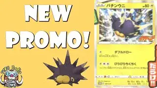 New Pincurchin Promo Revealed! Draw Cards & Paralyze! (Pokemon Sword & Shield TCG)