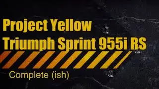 Triumph Sprint 955i RS rebuilt