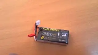 JST Plug 7.4V 1200mAh 25C Battery for quadcopter (Tarantula X6, JJRC X1, ...) GearBest.com