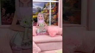 Decorating doll room  #dollcrafts #barbie  #howtomake