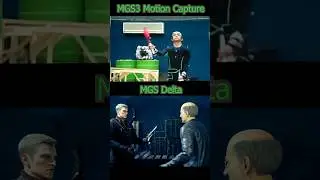 OCELOT&rsquo;s Russian Roulette 🎯🔫 Motion Capture vs In Game 🎮  MGS Delta